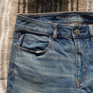 American Eagle high rise skinny jeans
